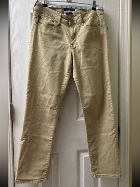 Aeropostale Womens Mid Rise Straight Leg Jeans